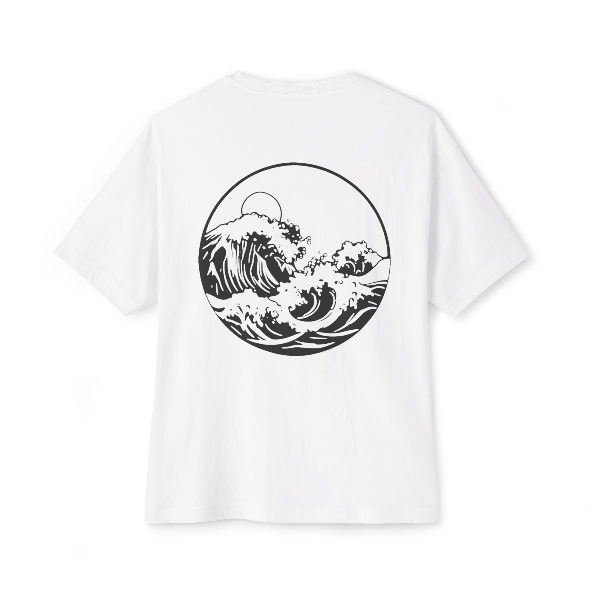 Aurora Coastal Ocean Waves Tee
