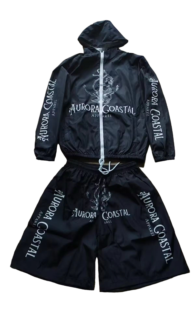 Aurora Coastal Windbreaker Set